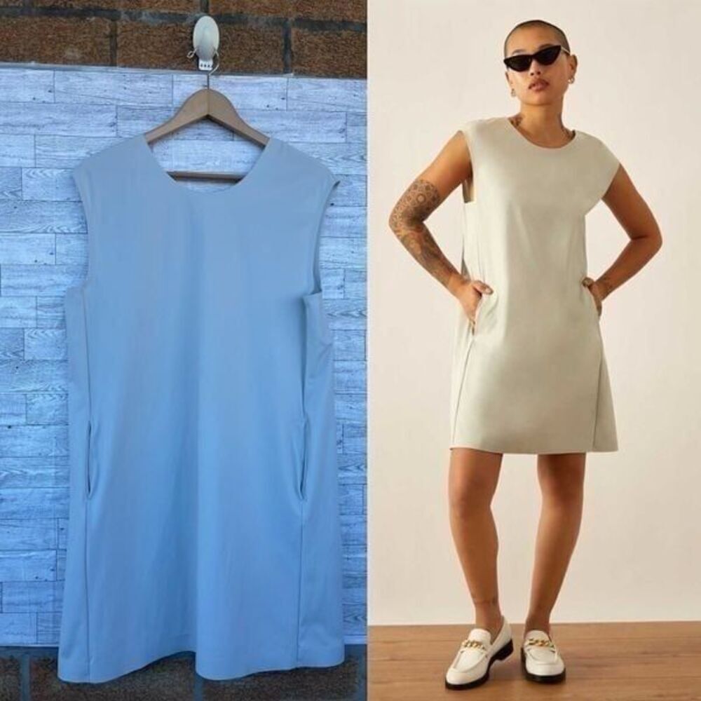 ADAY LBD Dress in cloud size medium